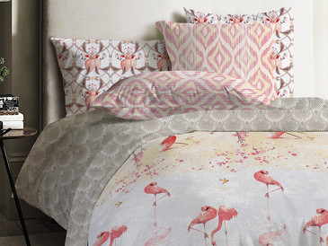 Комплект постельного белья Japanese Flamingo Flamingo (Фламинго) Mona Liza