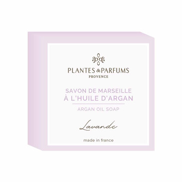 Мыло Лаванда с аргановым маслом 100 г  Plantes et Parfums de Provence