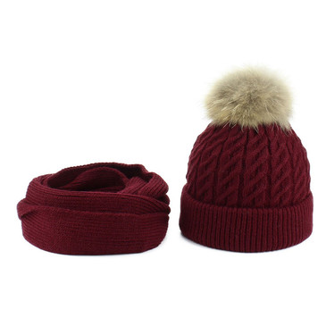 Комплект зимний (шапка и хомут) Мегашапка