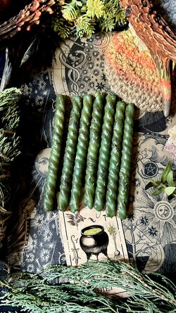 Свечи скрутки-маканные Деньги (7 шт.) Обитель Волшебства