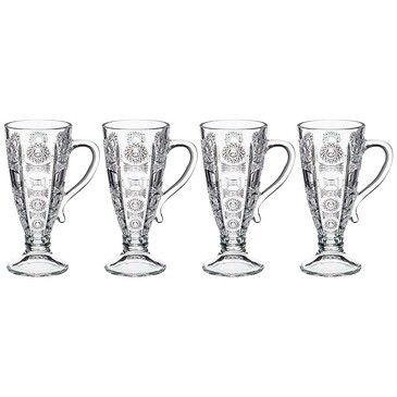 Набор кружек Muza Crystal (4 шт. по 250 мл, 16,5 см) Lefard