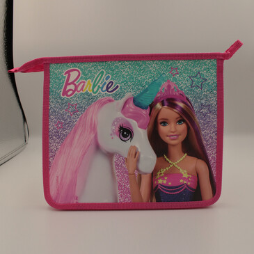 Папка для тетрадей Barbie, пластиковая, формат А5, на молнии Centrum
