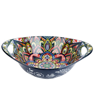 Салатник с ручками Arabesque, 600 мл 22,7х15,2х6,6, Nouvelle