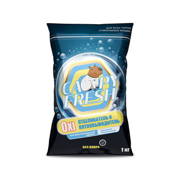 Отбеливатель кислородный, 1 кг Capyfresh