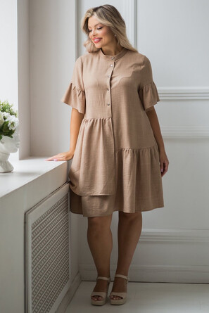 Платье короткий рукав Novita