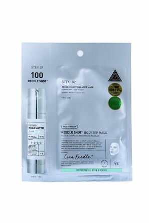 Маска для лица тканевая двухступенчатая со спикулами, 1,5 г и 25 г Vt Cosmetics