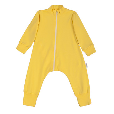 Комбинезон-пижама на молнии легкий Желтый Bambinizon