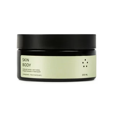 Соляной скраб для тела с магнием, пробиотиками и лавандой SkinBody SkinBody 200мл SP by SkinProbiotic