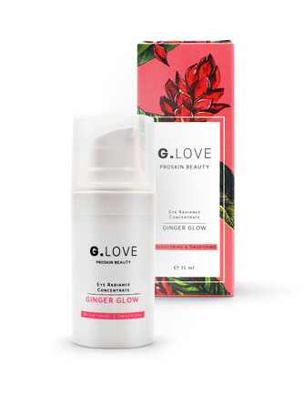 Концентрат для сияния кожи вокруг глаз eye radiance concentrate ginger glow 15 мл G.Love