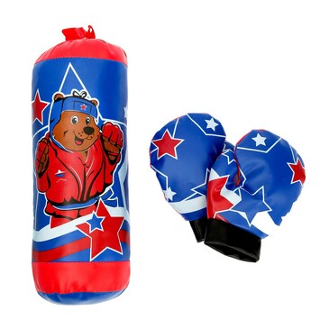 Игровой набор для бокса. Мишка Woow Toys