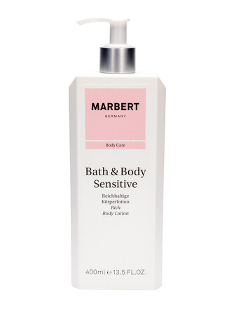 Лосьон для чувствительной кожи Насыщенный Bath&Body Sensitive, 400 мл Marbert