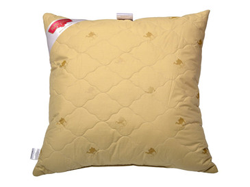 Подушка Premium Soft Стандарт Camel Wool на молнии Narcissa