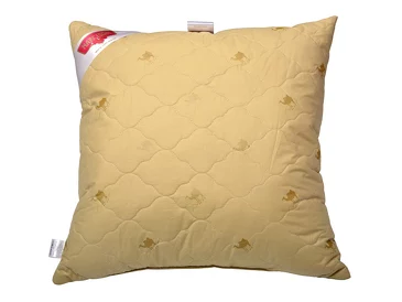 Подушка Premium Soft Стандарт Camel Wool на молнии Narcissa