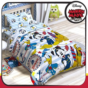 Комплект постельного белья Микки Маус и его друзья: Приключения ждут Disney