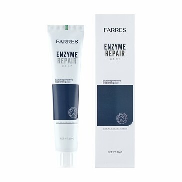 Зубная паста - защита от кариеса с энзимами, 110 гр. Farres