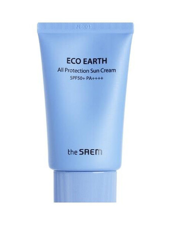 Крем солнцезащитный eco earth all protection sun cream spf50+ pa+++, 50 мл The Saem