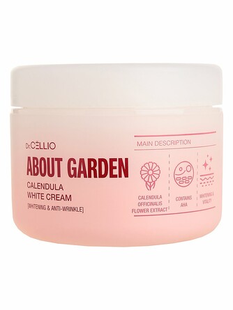 Крем для лица осветляющий с календулой about garden calendula white cream 90 мл Dr.Cellio