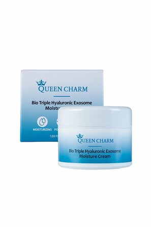 Крем для лица с экзосомами гиалуроновой кислоты, 50 мл Queen Charm