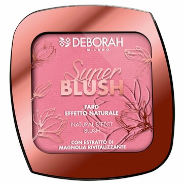 Румяна super blush тон: 01 роза, 9 г Deborah Milano