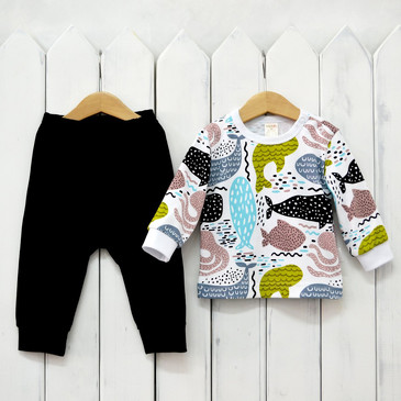 Комплект (лонгслив и брюки) Кусто Baby Boom