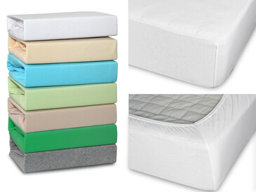 Простыня трикотажная на резинке Cleo