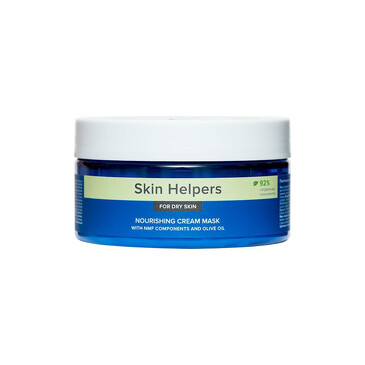 Крем-маска для лица и тела питательная для сухой кожи с компонентами NMF и маслом оливы, 200 мл Skin Helpers
