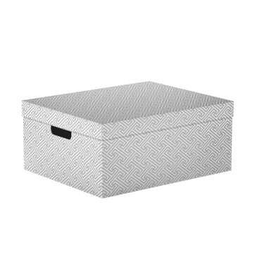 Коробка для хранения складная с крышкой Орнамент, 28х37х18 см Handy Home