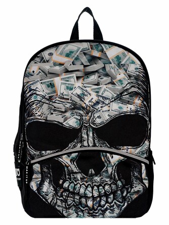 Рюкзак Money Skull, 38х30х15 Maxitup
