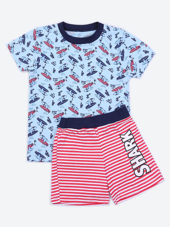 Комплект (футболка и шорты) Surfing Shark КотМарКот