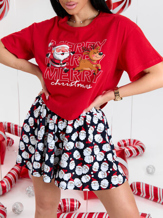 Костюм (футболка и шорты-юбка) Текс-Плюс