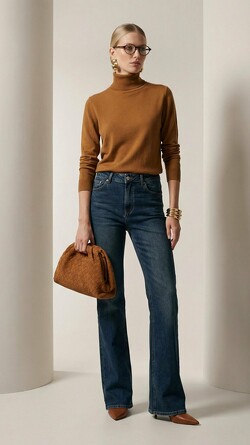 Водолазка из полушерсти Nastya Sergeeva by May Be