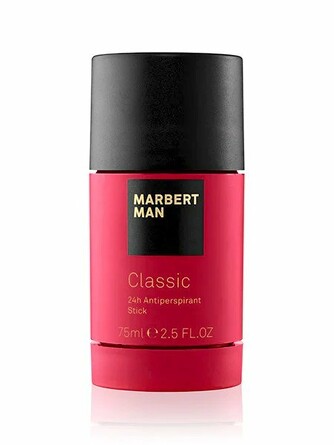 Дезодорант-стик мужской антиперспирант защита 24 часа Man Classic, 75 мл Marbert