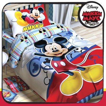 Комплект постельного белья Микки Маус, поплин Disney