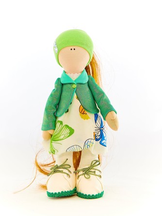 Интерьерная кукла Милана Мануфактура игрушек Dollru