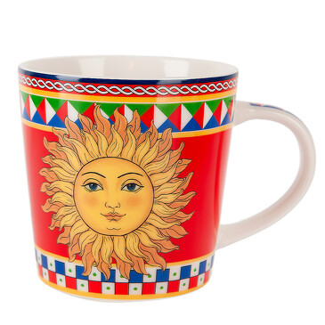 Кружка Sicilia Sole, 450 мл 13,5х9,5х9,5, Nouvelle