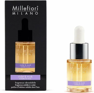 Концентрат для аромалампы Фиалка и мускус, 15 мл Millefiori Milano