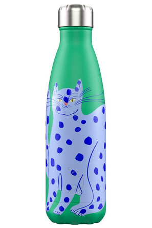 Термос Artist Agathe Singer Blue Cat, 500 мл Chilly's Bottles
