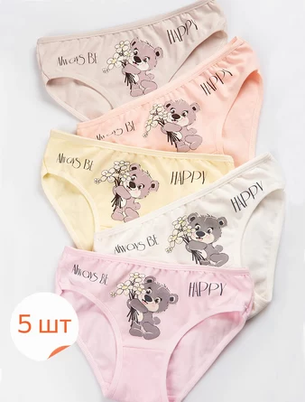 Трусы слипы для девочки (5 шт) Donella