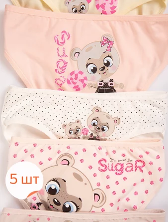 Трусы слипы для девочки (5 шт) Donella