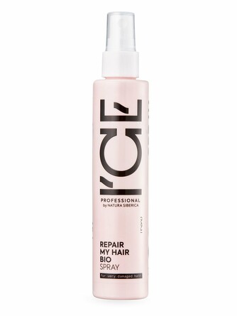 Cпрей-кондиционер 10в1 для сильно повреждённых волос Repair My Hair Bio Spray, 100мл Ice Professional by Natura Siberica