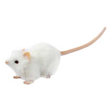 Крыса белая, 19 см Hansa Creation