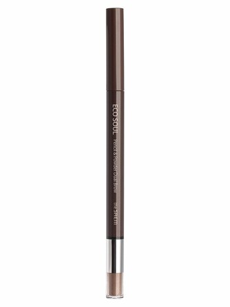 Карандаш для бровей (карандаш-пудра) pencil & powder dual brow 04 medium brown 0,5 гр*0,3 гр,  The Saem