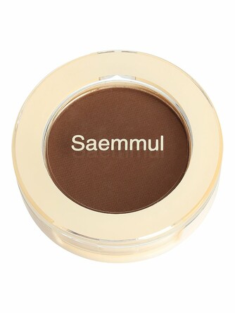 Тени для век матовые saemmul single shadow (matte) br16 elegant brown, 6 гр,  The Saem