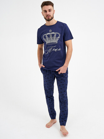 Пижама (футболка и брюки) Crown Kaftan