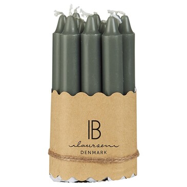 Набор свечей dark grey 1,3 см, 10 шт Ib Laursen