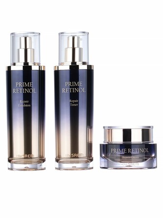 Набор антивозрастной (тонер, эмульсия, крем) prime retinol skin care 3 set, (2 шт. по 130 мл, 50 мл) The Saem