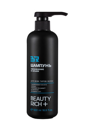 Шампунь увлажнение и объём, 500 мл Beauty Rich