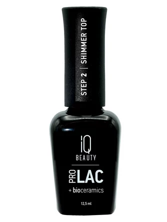 Финишное покрытие глянцевое с шиммером, 12,5 мл IQ Beauty