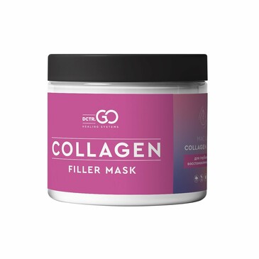 Маска для глубокого восстановления волос против перхоти collagen filler, 500 мл Dctr.Go