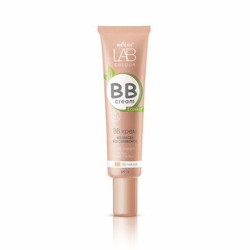 BB крем без масел и силиконов 02 natural LAB colour, 30 мл Bielita